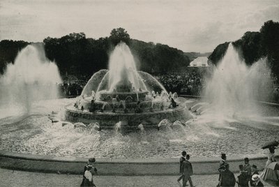 Latons Fountain and the Tapis Vert by French Photographer